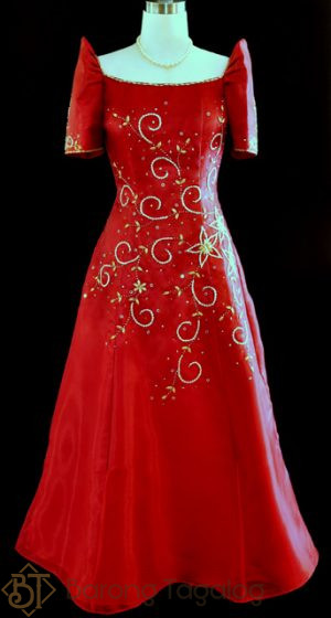 Philippine National Dress Tagalog